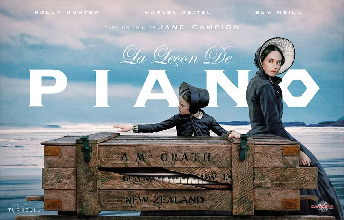 La Leçon de piano de Jane Campion en Coffret Ultra Collector 4K chez Carlotta Films