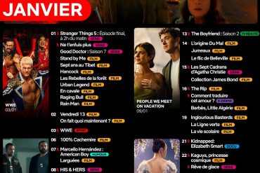 Netflix : toutes les nouveautés films et séries de janvier 2026 11 Netflix : toutes les nouveautés films et séries de janvier 2026