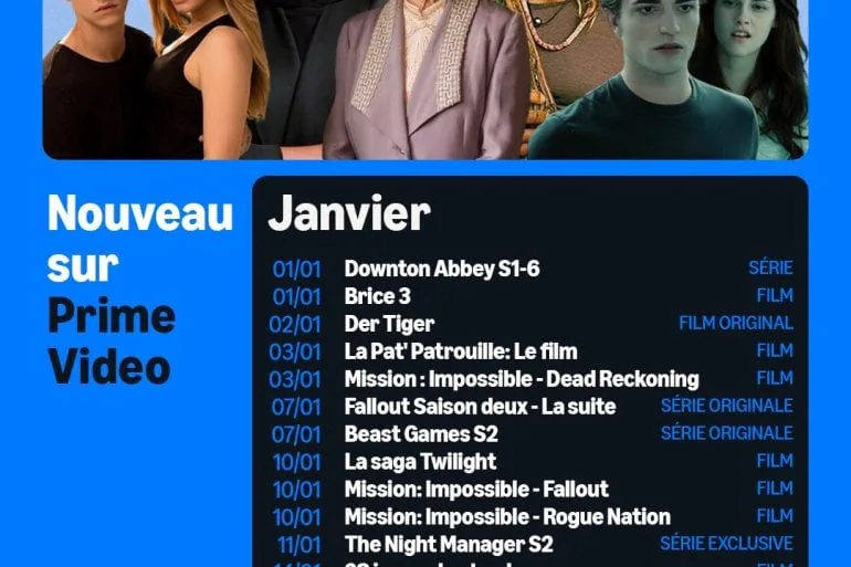 Prime Video : toutes les nouveautés films et séries de janvier 2026 3 Prime Video : toutes les nouveautés films et séries de janvier 2026