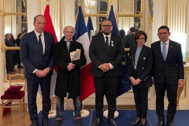 Joko Anwar, chevalier des Arts et Lettres