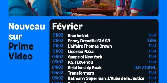 Prime Video Février 2026 : Cross revient, David Lynch s'invite et les super-héros débarquent en force 10 Prime Video Février 2026 : Cross revient, David Lynch s'invite et les super-héros débarquent en force
