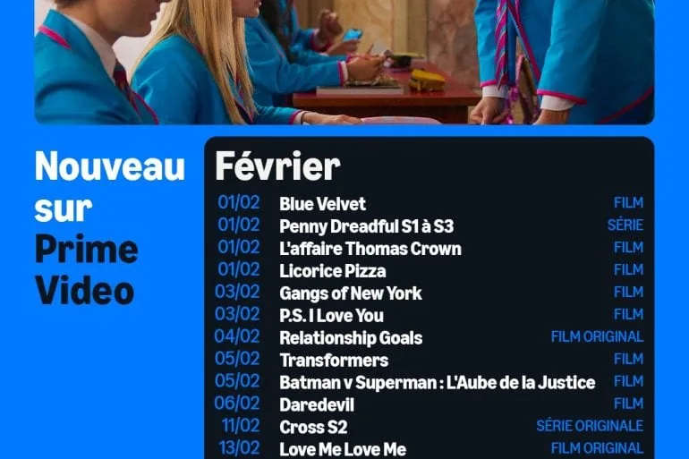 Prime Video Février 2026 : Cross revient, David Lynch s'invite et les super-héros débarquent en force 6 Prime Video Février 2026 : Cross revient, David Lynch s'invite et les super-héros débarquent en force