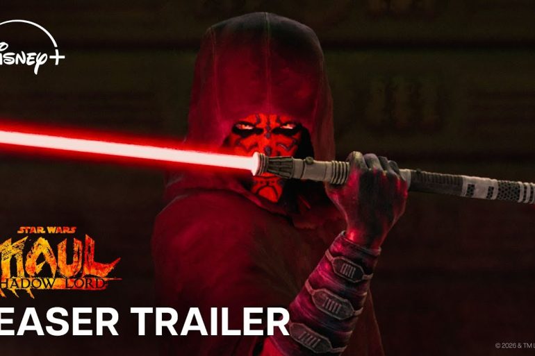 Bande annonce Star Wars Maul Shadow Lord : l'ancien Sith renaît en 2026