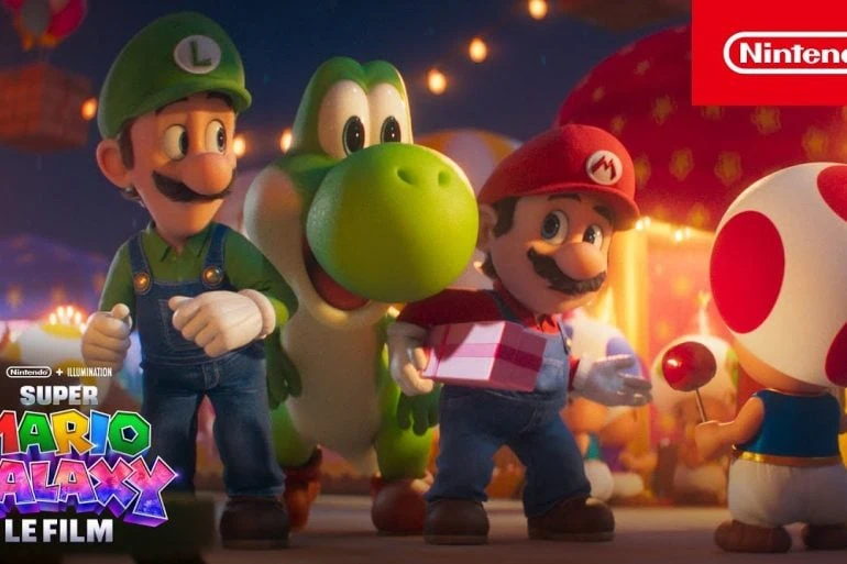 Bande annonce Super Mario Galaxy Le Film : Yoshi débarque 6 Bande annonce Super Mario Galaxy Le Film : Yoshi débarque