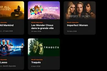 Sorties Apple TV+ mars 2026 : Traqués, Imperfect Women, For All Mankind et toutes les nouveautés 5 Sorties Apple TV+ mars 2026 : Traqués, Imperfect Women, For All Mankind et toutes les nouveautés