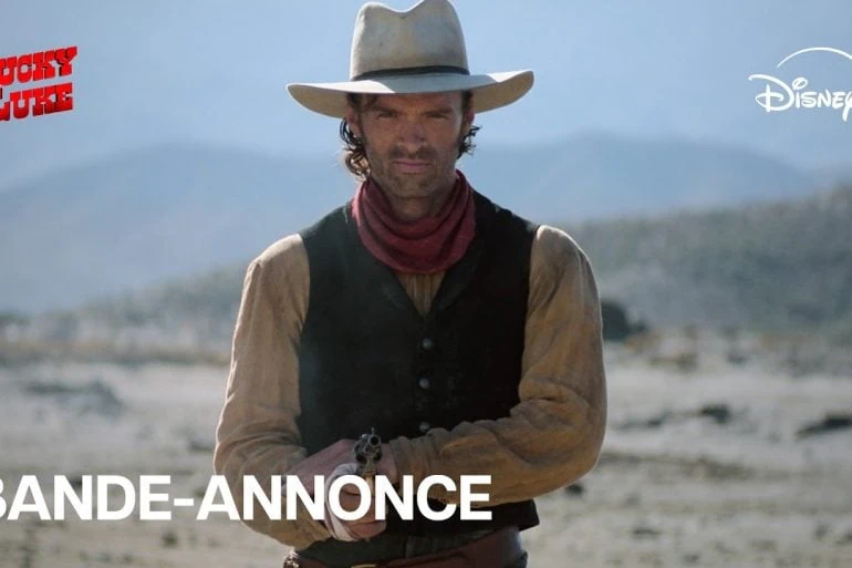 Bande-annonce de Lucky Luke : Alban Lenoir incarne le cowboy solitaire sur Disney+ 6 Bande-annonce de Lucky Luke : Alban Lenoir incarne le cowboy solitaire sur Disney+