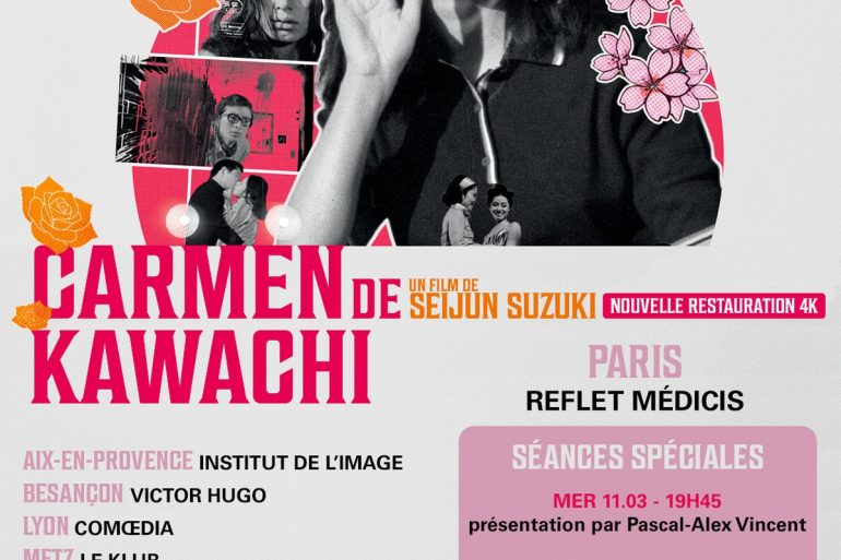 Carmen de Kawachi de Seijun Suzuki : inédit en 4K au cinéma