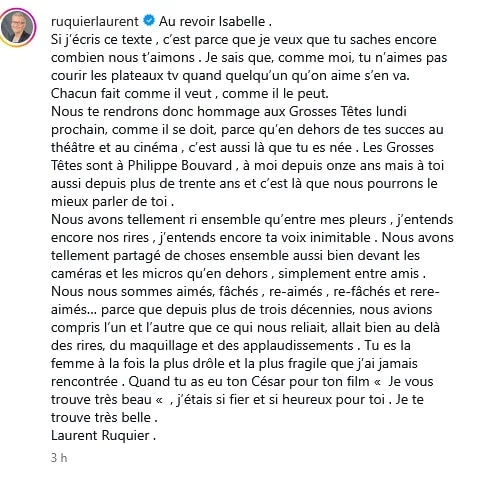 Isabelle Mergault est morte : l'actrice et réalisatrice avait 67 ans 4 Isabelle Mergault est morte : l'actrice et réalisatrice avait 67 ans