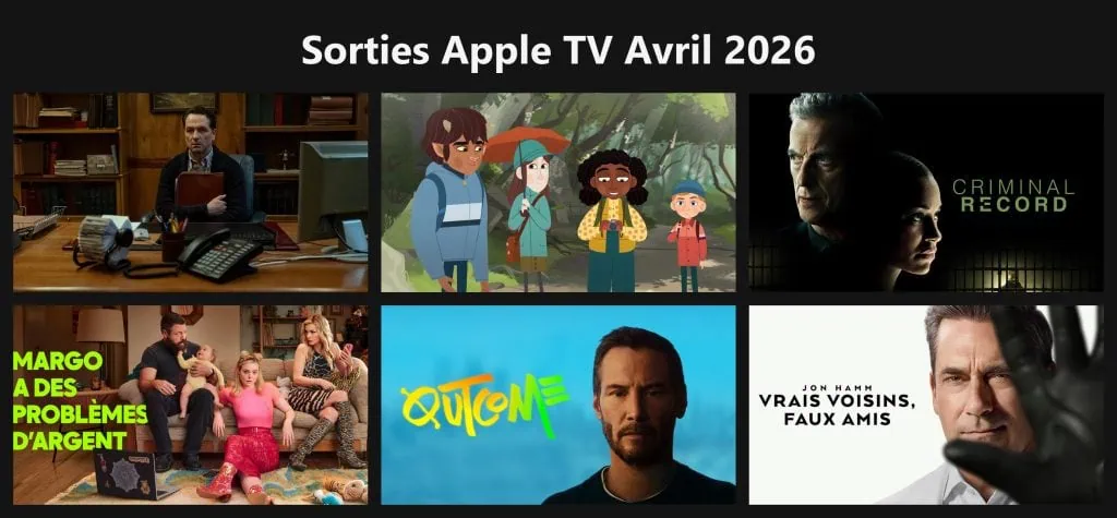Sorties Apple TV avril 2026 : les 6 films et séries à ne pas manquer ce mois-ci 3 Sorties Apple TV avril 2026 : les 6 films et séries à ne pas manquer ce mois-ci
