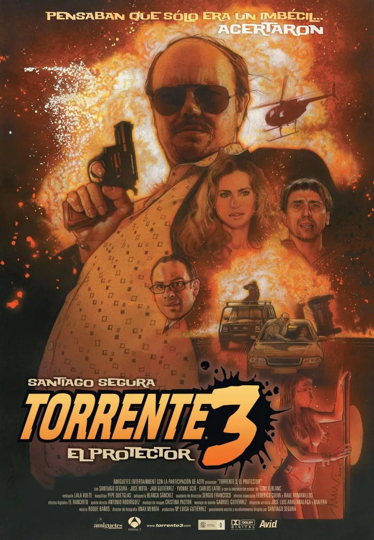 Critique de Torrente 3: El protector 3 Critique de Torrente 3: El protector