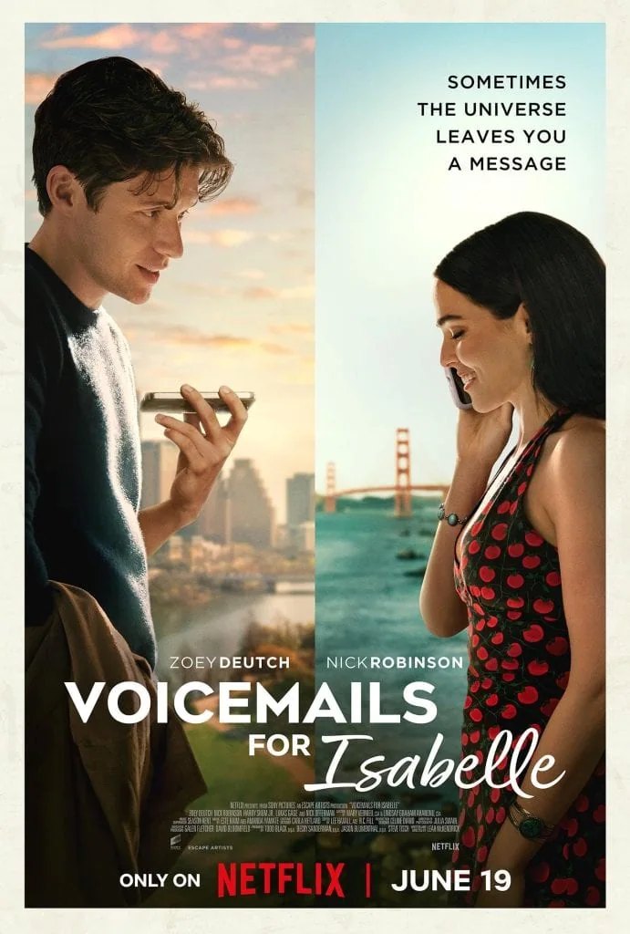 Bande-annonce de Voicemails for Isabelle : une comédie romantique entre deuil et nouveaux départs 3 Bande-annonce de Voicemails for Isabelle : une comédie romantique entre deuil et nouveaux départs