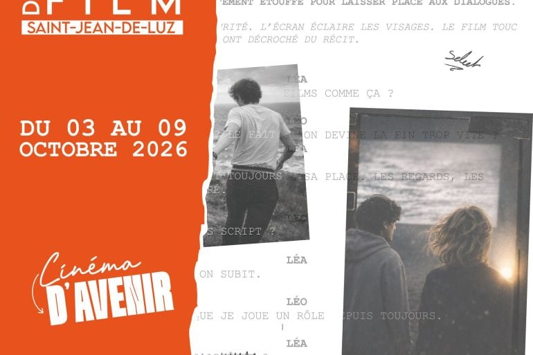 Festival International du Film de Saint-Jean-de-Luz 2026 : l'affiche dévoilée