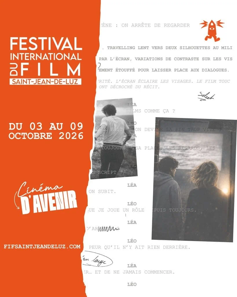 Festival International du Film de Saint-Jean-de-Luz 2026 : l'affiche dévoilée 3 Festival International du Film de Saint-Jean-de-Luz 2026 : l'affiche dévoilée