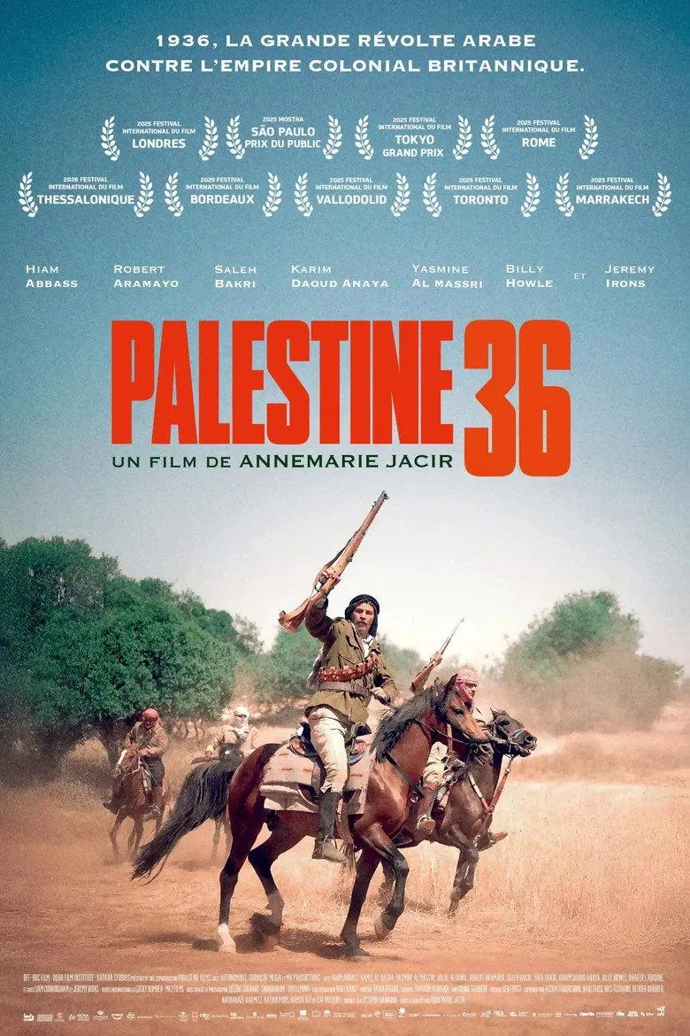 Sorties VOD semaine du 31 mai 2026 : In the Grey et 14 nouveautés 7 Affiche du film Palestine 36 – sortie VOD May 2026