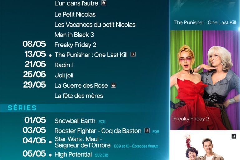 Sorties Disney+ mai 2026 : Daredevil, Star Wars Maul, La Guerre des Rose et plus 3 Sorties Disney+ mai 2026 : Daredevil, Star Wars Maul, La Guerre des Rose et plus