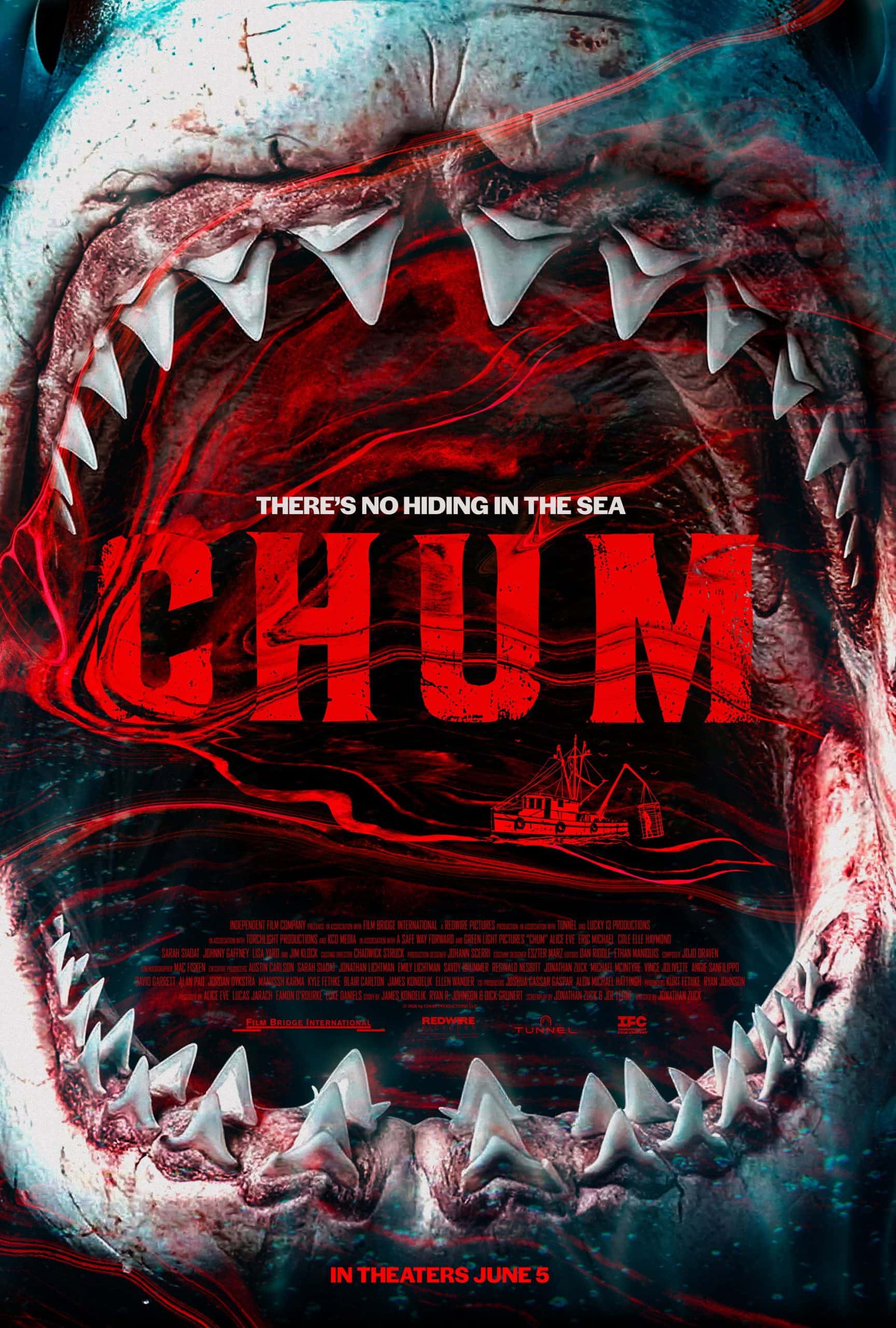 Bande annonce de Chum : des mariés face à requin affamé