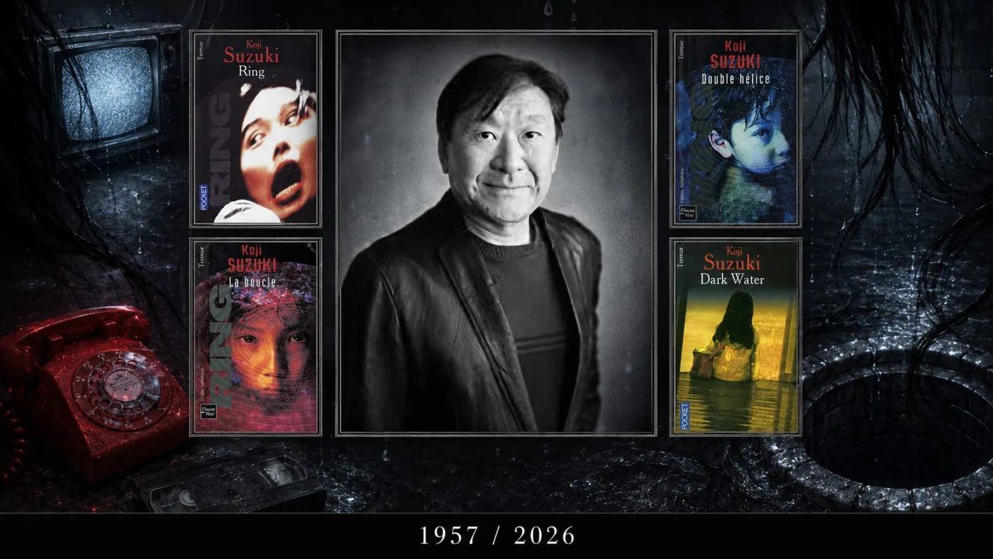 Mort de Koji Suzuki, romancier japonais à l'origine de The Ring (Le Cercle), à 68 ans 2 Mort de Koji Suzuki, romancier japonais à l'origine de The Ring (Le Cercle), à 68 ans