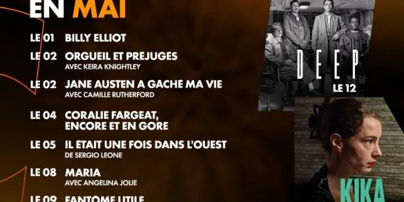 Sorties OCS mai 2026 : Kaamelott Deuxième Volet, God Save The Tuche, Maria et plus 2 Sorties OCS mai 2026 : Kaamelott Deuxième Volet, God Save The Tuche, Maria et plus
