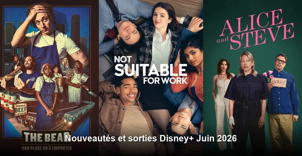 Nouveautés et sorties Disney+ juin 2026 : tous les films et séries du mois 1 Nouveautés et sorties Disney+ juin 2026 : tous les films et séries du mois