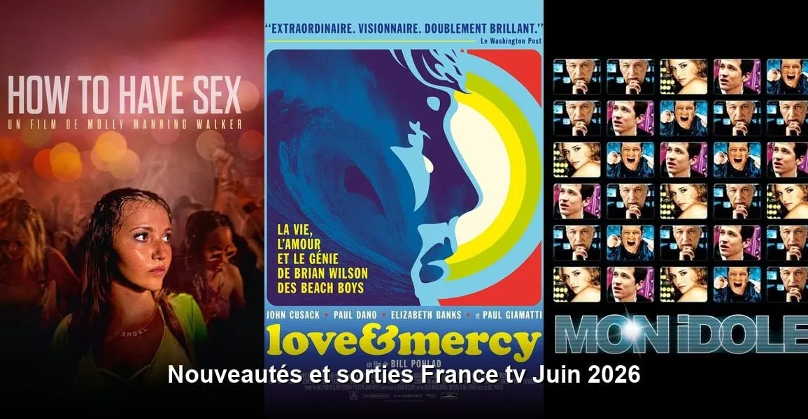 Nouveautés et sorties France TV juin 2026 : tous les films et séries du mois 1 Nouveautés et sorties France TV juin 2026 : tous les films et séries du mois