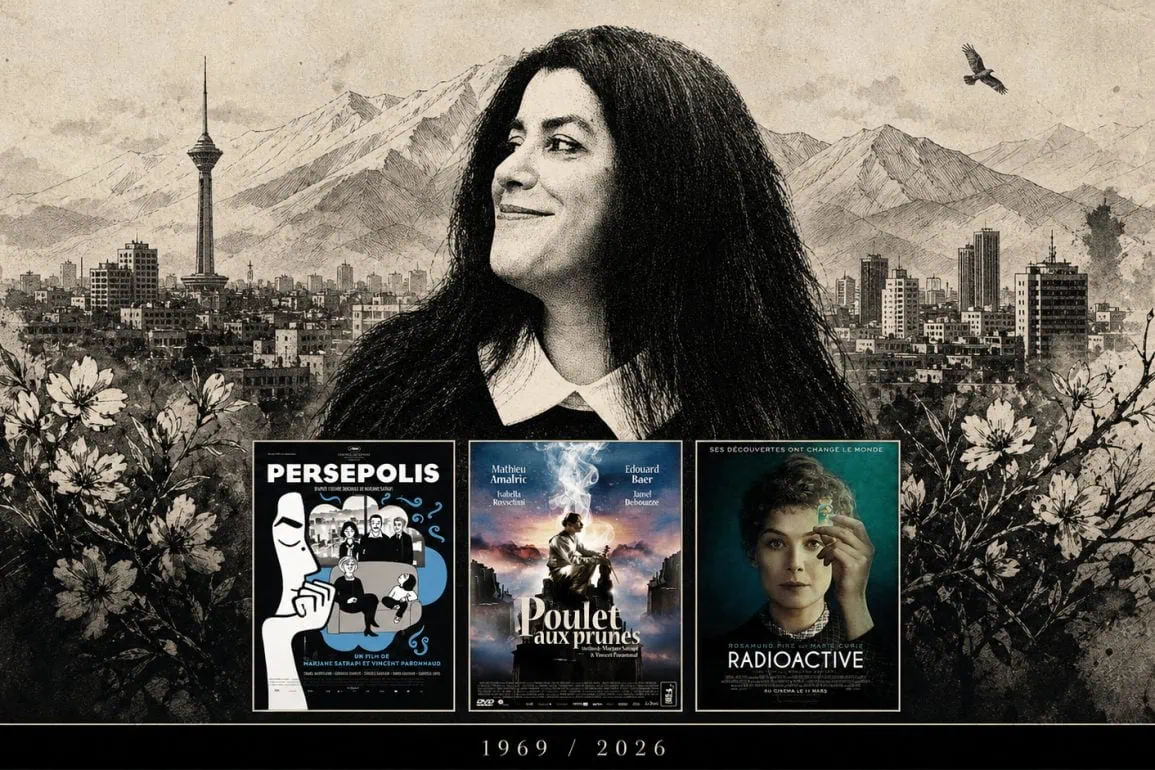 Mort de Marjane Satrapi, autrice et réalisatrice de Persepolis, à 56 ans 1 Mort de Marjane Satrapi, autrice et réalisatrice de Persepolis, à 56 ans