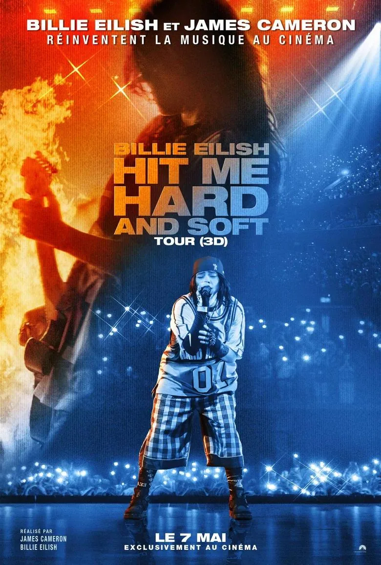 Sorties VOD US du 21 juin 2026 : 10 films dont Power Ballad 7 Affiche du film Billie Eilish - Hit Me Hard and Soft : The Tour (3D) – sortie VOD juin 2026