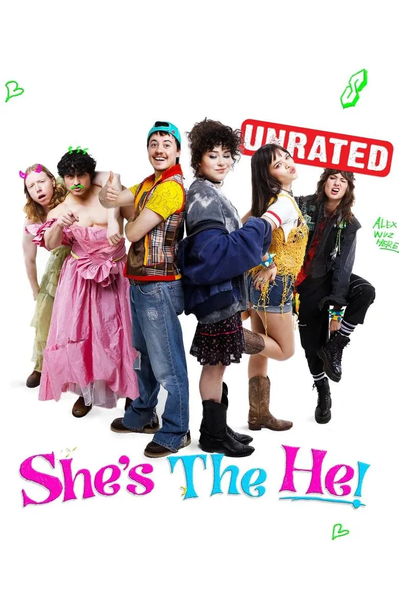 Sorties VOD US du 28 juin 2026 : 8 films dont Le Diable s'habille en Prada 2 11 Affiche du film She's the He! – sortie VOD juin 2026