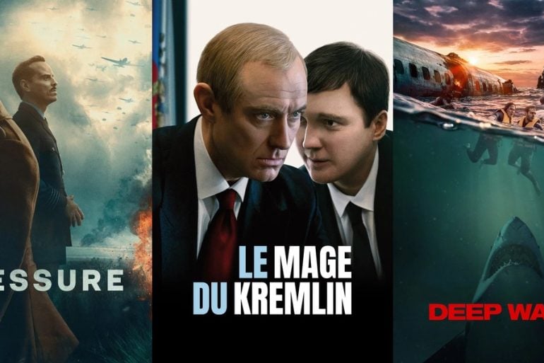 Sorties VOD du 14 juin 2026 : 8 films dont Pressure 9 Nouveautés VOD US June 2026 : Pressure – Le Mage du Kremlin – Deep Water