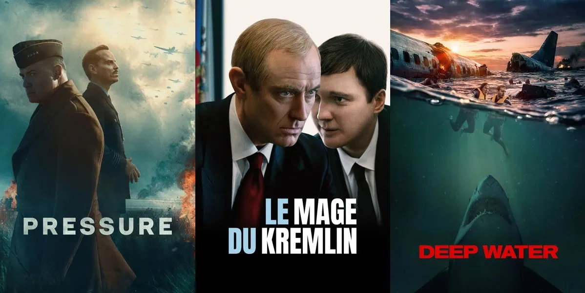 Sorties VOD du 14 juin 2026 : 8 films dont Pressure 2 Nouveautés VOD US June 2026 : Pressure – Le Mage du Kremlin – Deep Water