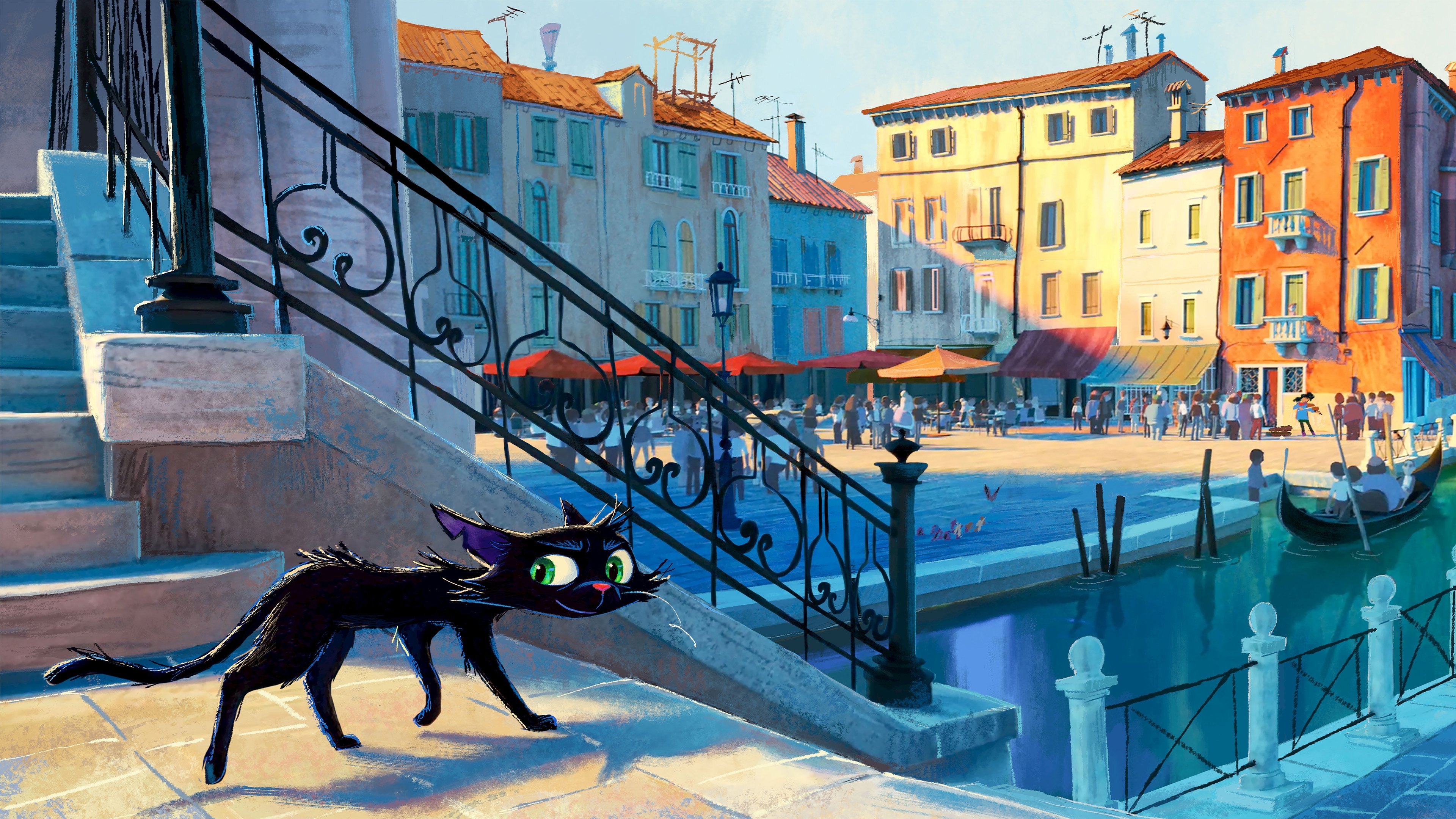 Bande annonce de Nero, chat noir : le Pixar vénitien d’Enrico Casarosa 5 Bande annonce de Nero, chat noir : le Pixar vénitien d’Enrico Casarosa