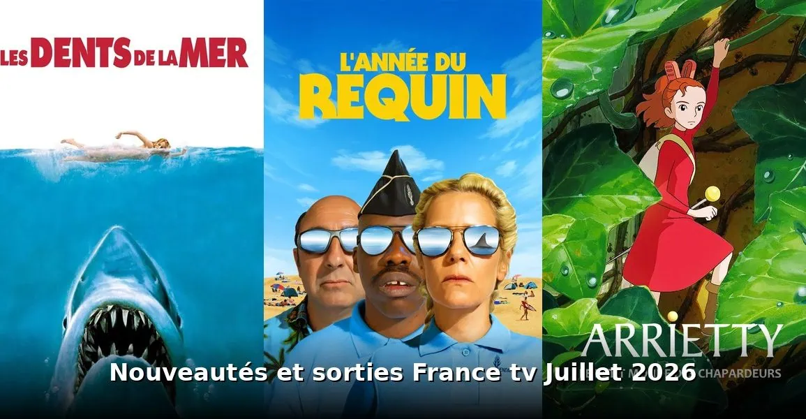 Nouveautés et sorties France TV juillet 2026 : tous les films et séries du mois 1 Nouveautes et sorties France TV juillet 2026