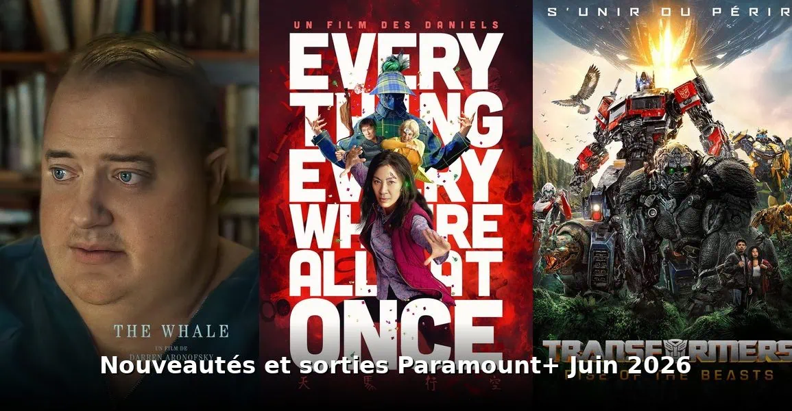 Nouveautés et sorties Paramount+ juin 2026 : tous les films et séries du mois 1 Nouveautes et sorties Paramount+ juin 2026