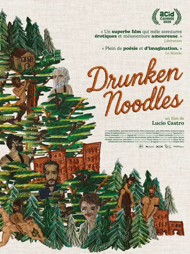 Sorties VOD de la semaine du 24 juillet 2026 en France : 23 nouveaux films 22 Affiche du film Drunken Noodles – nouveauté VOD