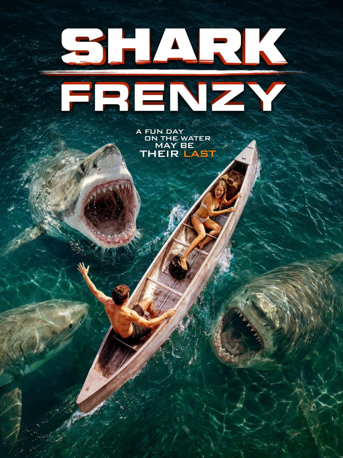 Bande annonce de Shark Frenzy : des vacances en mer qui tournent au cauchemar par The Asylum 2 Miniature de la bande-annonce du film Shark Frenzy