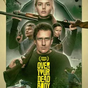 Affiche officielle du film Over Your Dead Body