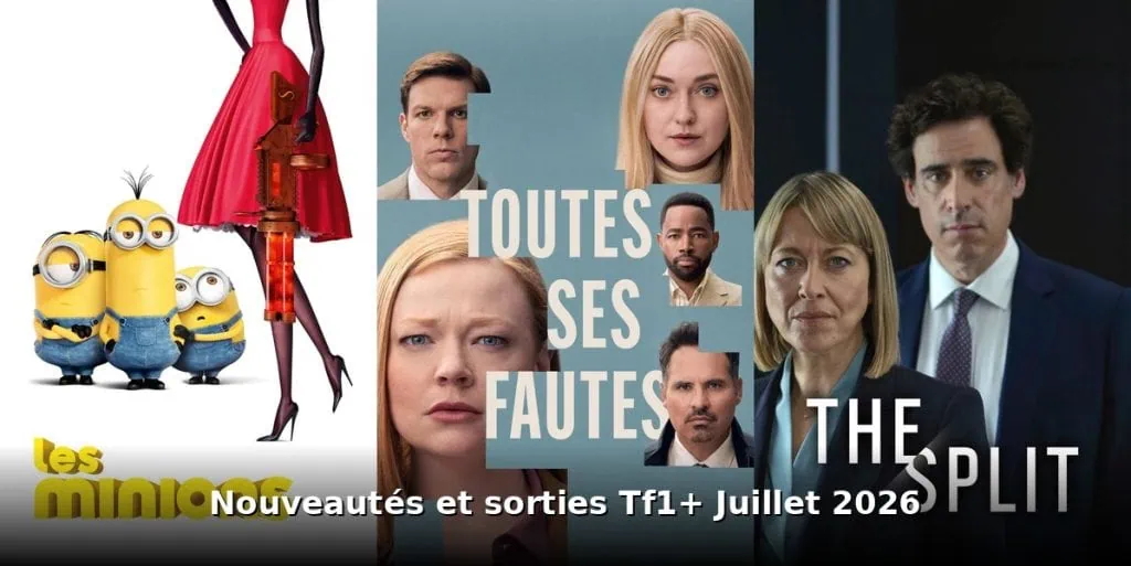 Nouveautés et sorties TF1+ juillet 2026 : tous les films et séries du mois 3 Nouveautes et sorties TF1+ juillet 2026