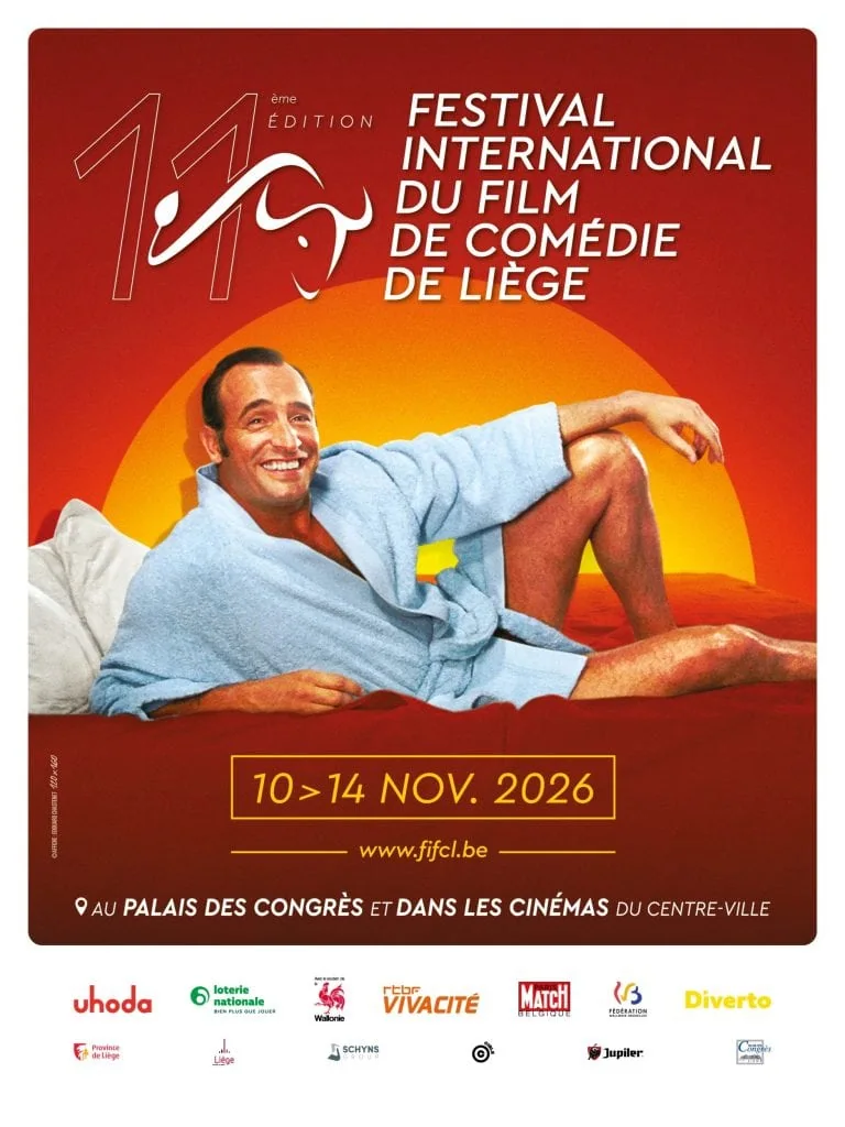 Festival du Film de Comédie de Liège 2026 : Jean Dujardin invité d'exception 3 Festival du Film de Comédie de Liège 2026 : Jean Dujardin invité d'exception