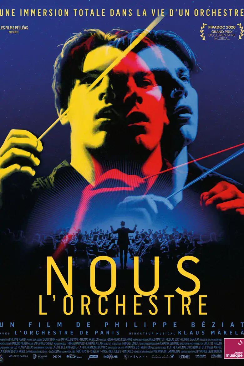 VOD en France : 15 films disponibles en cette semaine du 21 août 2026 13 Affiche du film Nous, l'Orchestre – nouveauté VOD