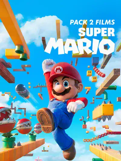 VOD en France : Super Mario Galaxy et 23 nouveautés pour la semaine du 10 août 24 Affiche du film Pack 2 films SUPER MARIO – nouveauté VOD