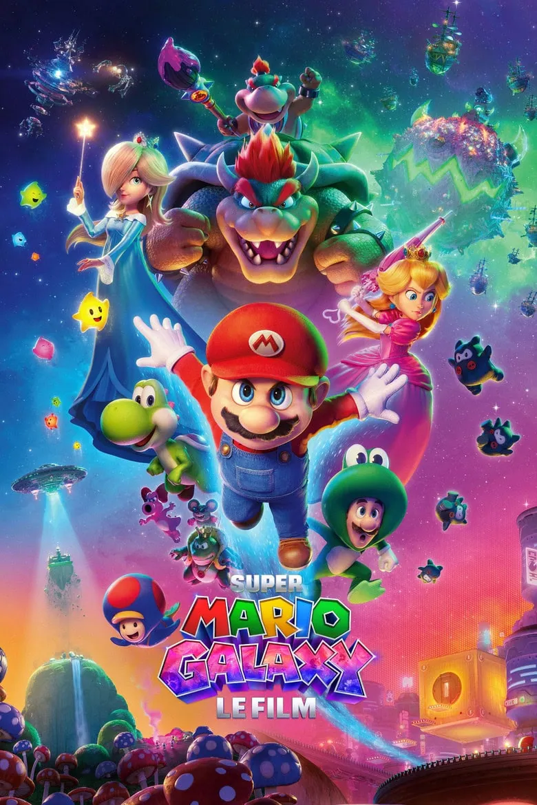 VOD en France : Super Mario Galaxy et 23 nouveautés pour la semaine du 10 août 3 Affiche du film Super Mario Galaxy, le film – sortie VOD de la semaine