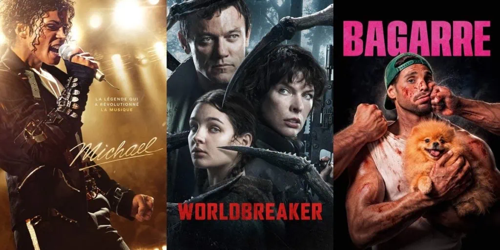 VOD en France : 15 films disponibles en cette semaine du 21 août 2026 3 Nouveautés VOD FR : Michael – Worldbreaker – Bagarre