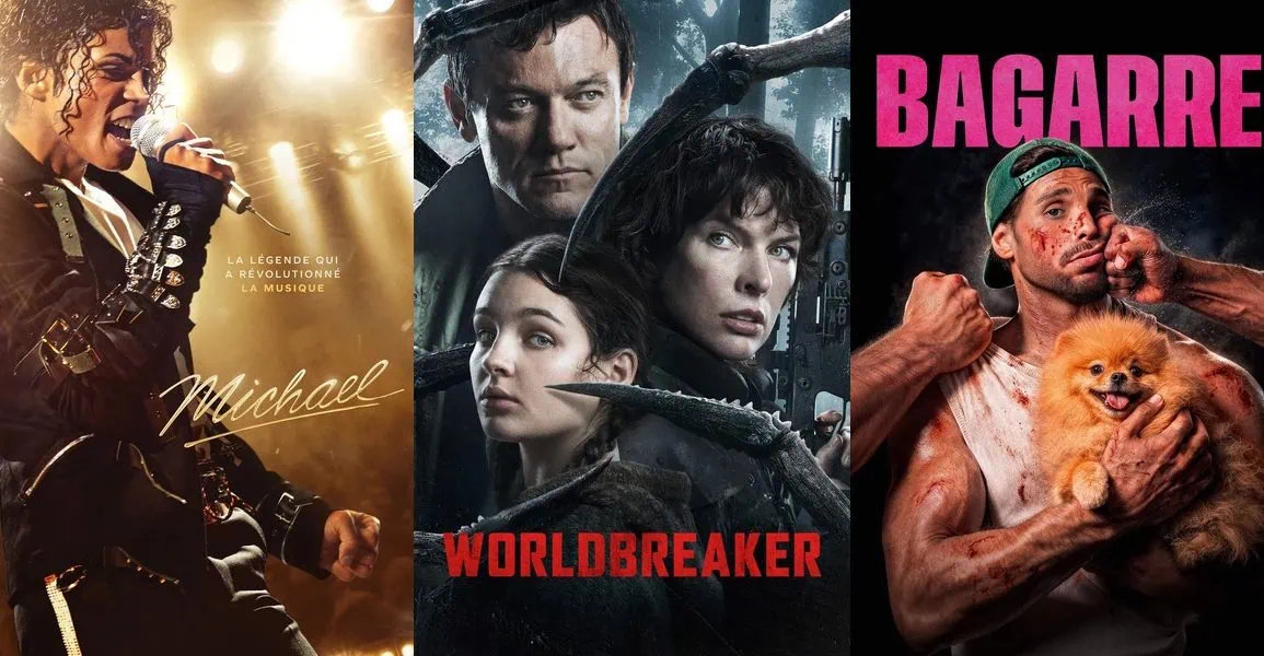 VOD en France : 15 films disponibles en cette semaine du 21 août 2026 1 Nouveautés VOD FR : Michael – Worldbreaker – Bagarre