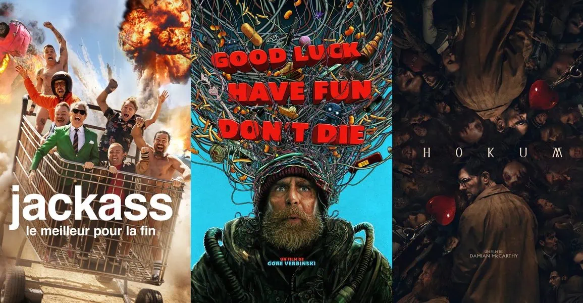 VOD : Jackass, Good Luck et 9 nouveautés de la semaine du 28 août 1 Nouveautés VOD FR : Jackass: le meilleur pour la fin – Good Luck, Have Fun, Don't Die – Hokum