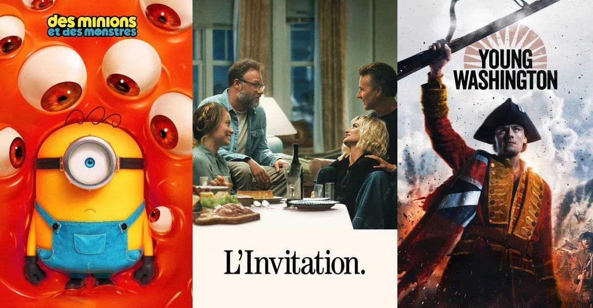 Sorties VOD : Des Minions et des monstres et 10 films (9 août 2026) 1 Nouveautés VOD US August 2026 : Des Minions et des monstres – L'Invitation – Young Washington