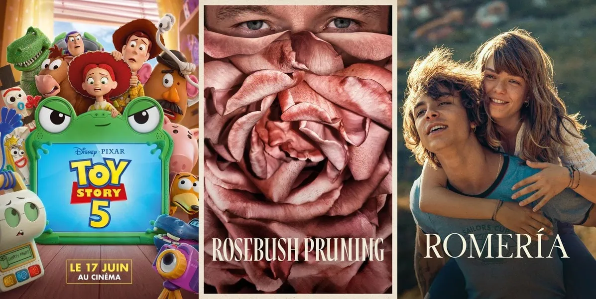 Sorties VOD USA : Toy Story 5 et 8 autres films la semaine du 16 août 2 Nouveautés VOD US August 2026 : Toy Story 5 – Rosebush Pruning – Romería