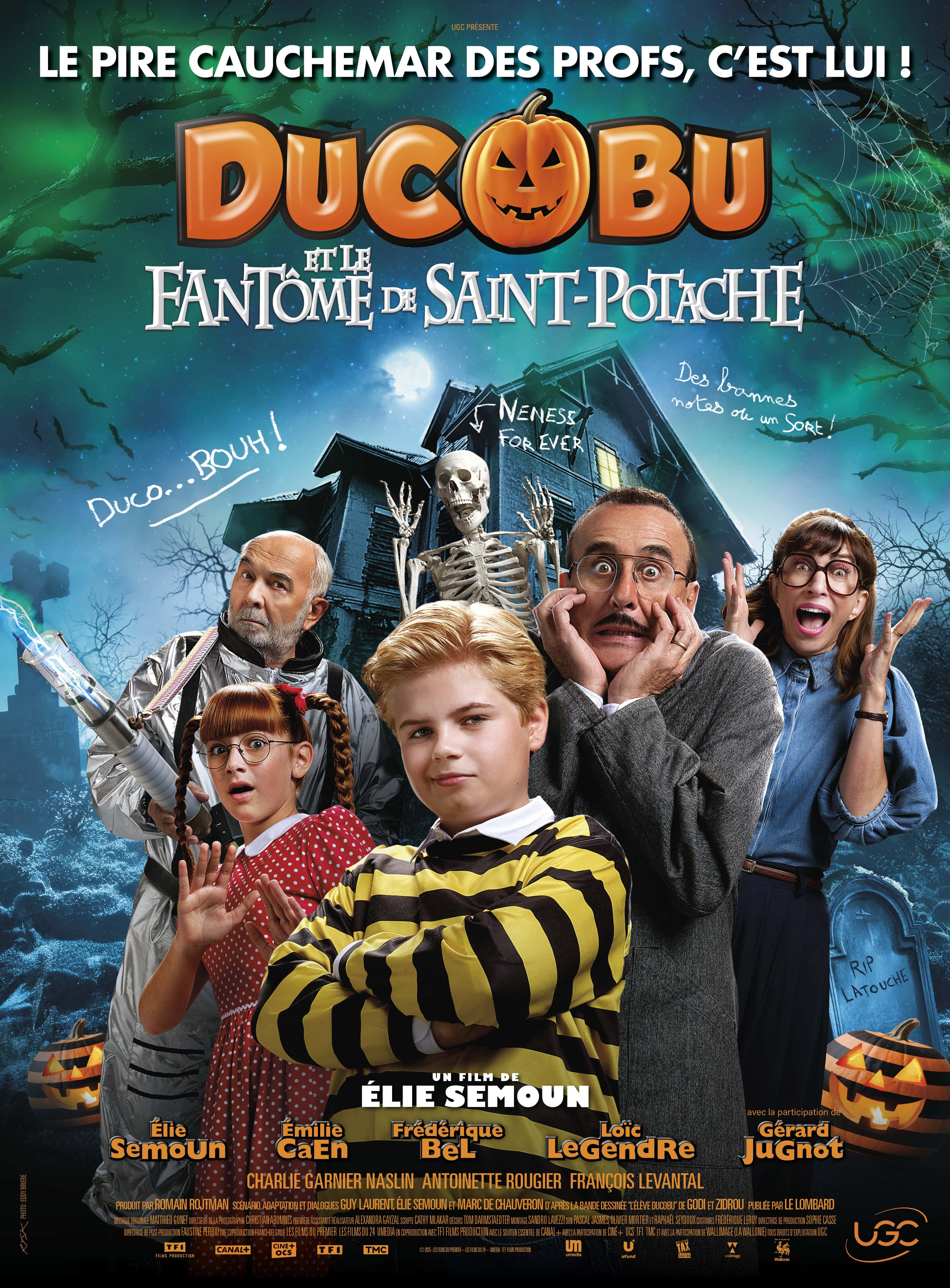 Bande-annonce de Ducobu et le fantôme de Saint-Potache : Élie Semoun retrouve Ducobu 3 Miniature de la bande-annonce du film Ducobu et le fantu00f4me de Saint-Potache