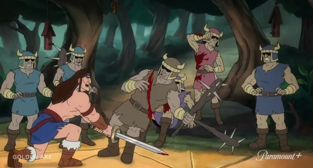 Bande-annonce de Golden Axe : la série animée de Paramount+ 4 Bande-annonce de Golden Axe : la série animée de Paramount+