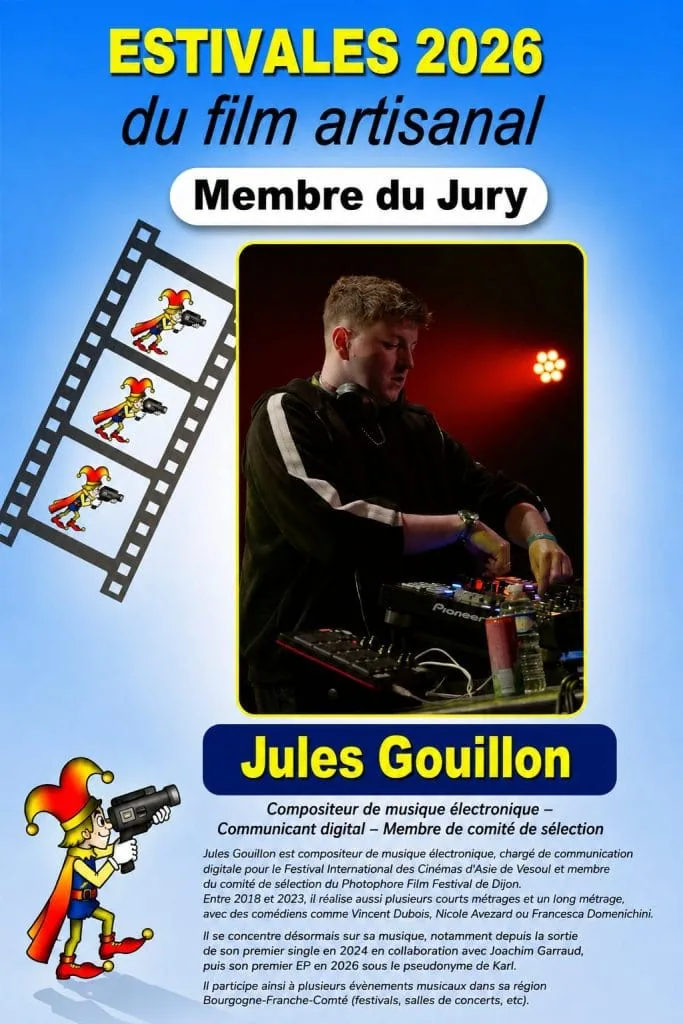 ESTIVALES 2026 DU FILM ARTISANAL : le jury 6 ESTIVALES 2026 DU FILM ARTISANAL : le jury