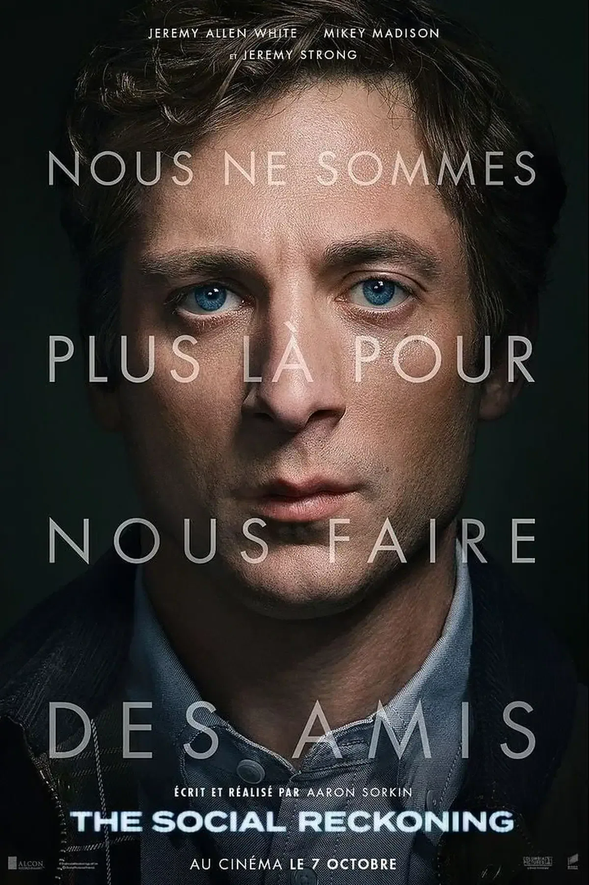 Bande annonce de The Social Reckoning : Aaron Sorkin s'attaque aux coulisses de Facebook 3 Scu00e8ne du film The Social Reckoning