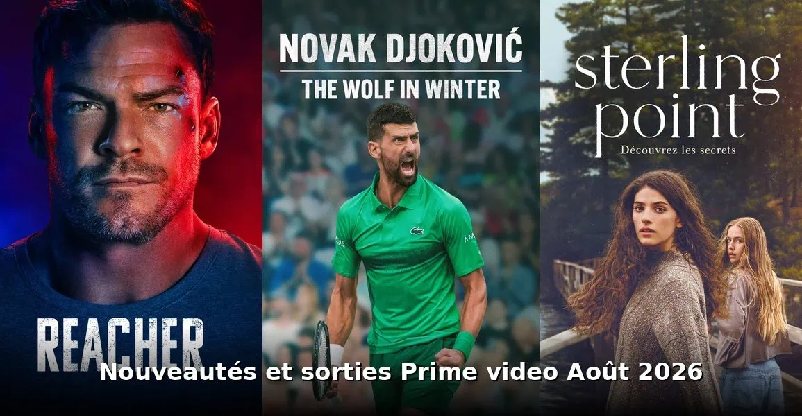 Nouveautés et sorties Prime Video août 2026 : tous les films et séries du mois 1 Nouveautes et sorties Prime Video août 2026